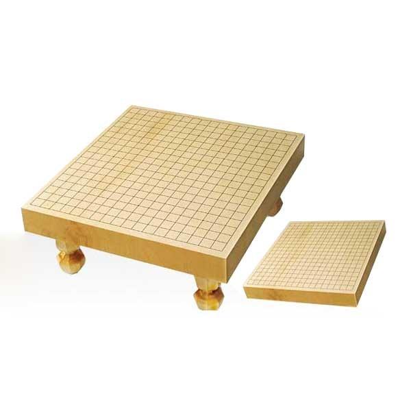 ヒバ二寸接盤（足付両用）（日本棋院）