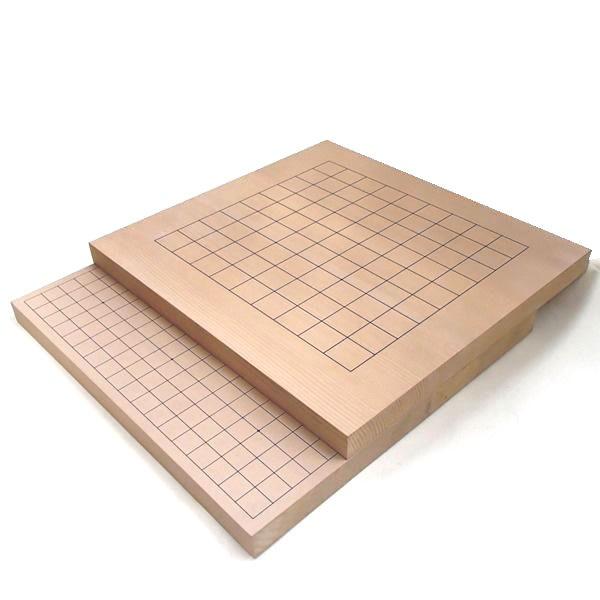 碁盤　新かや10号卓上接合碁盤・将棋盤両用盤