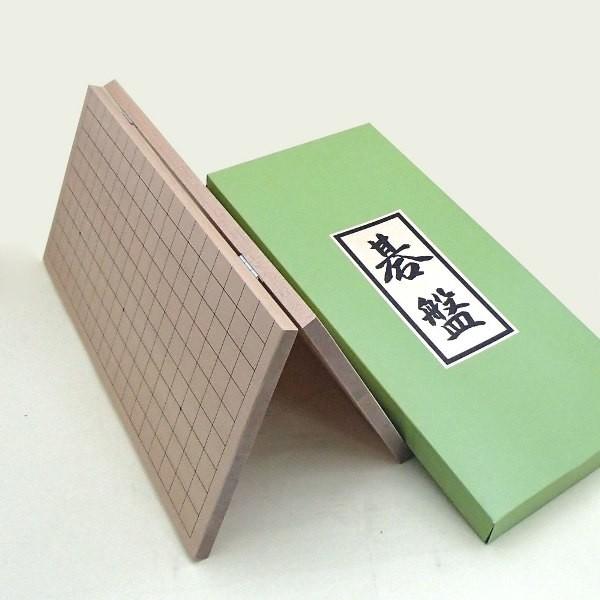 囲碁盤セット 人気の新桂5号折碁盤とプラスチック碁笥・碁石（6mm