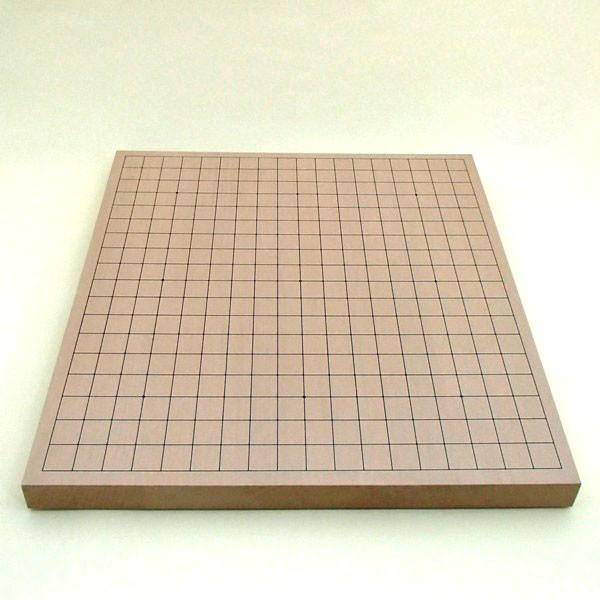 囲碁セット 新桂10号卓上接合碁盤とP碁笥・碁石椿セット