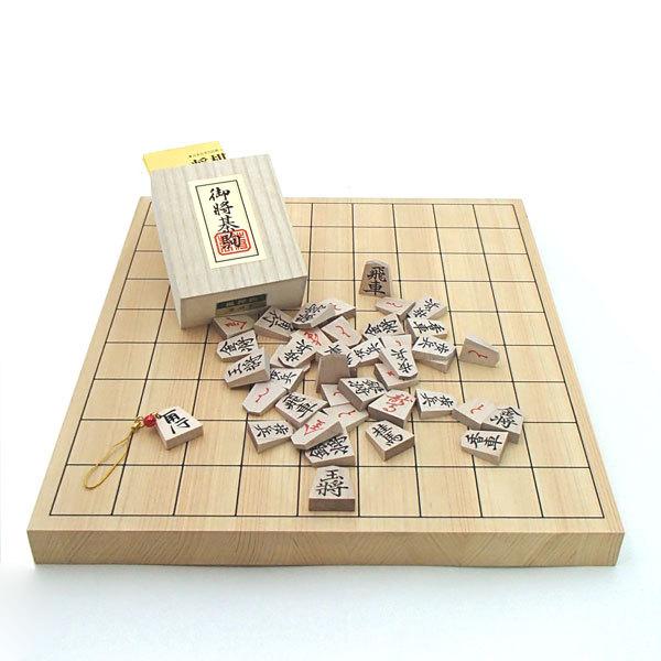 木製棋盤仕かける 芳ばしさと末たのもしい色目の桧（ひのき）10号卓上繋ぎ合わせる棋盤と木製楓押し駒裏赤（四大書体の1番一般受け源流の菱湖）桐九鼎大呂