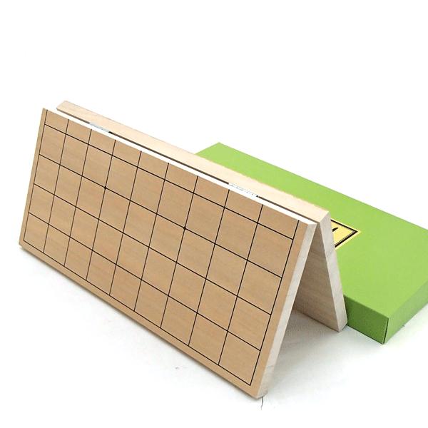 囲碁ラボ1番人気の木製将棋盤セット オリジナルP製根付け2個・駒の動か