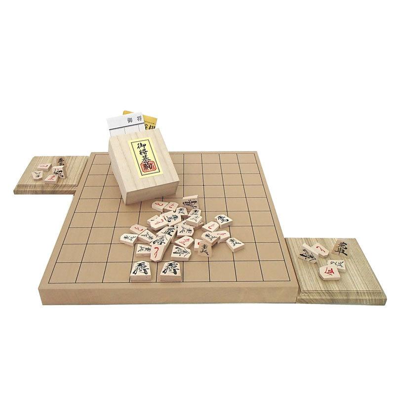 日本未発売 囲碁道具 新カヤ 卓上高級碁盤 箱付