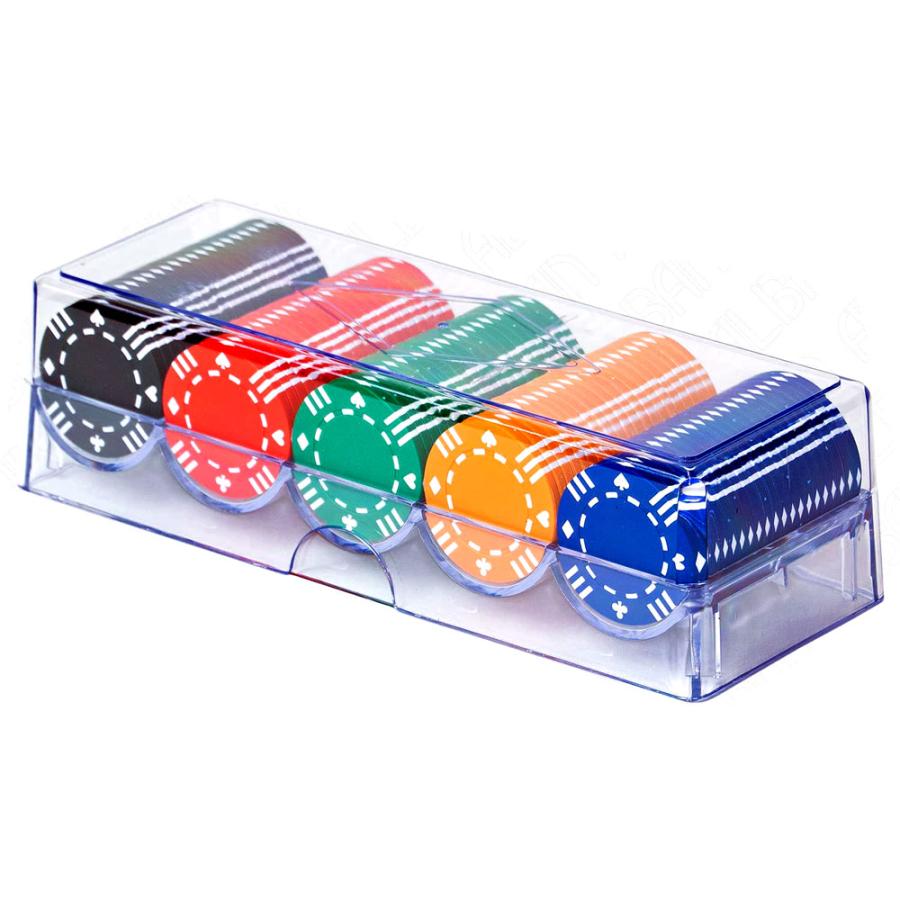 ポーカーチップ　大洋技研　アモス麻雀チップ（シール付)１００枚セット |  | 01