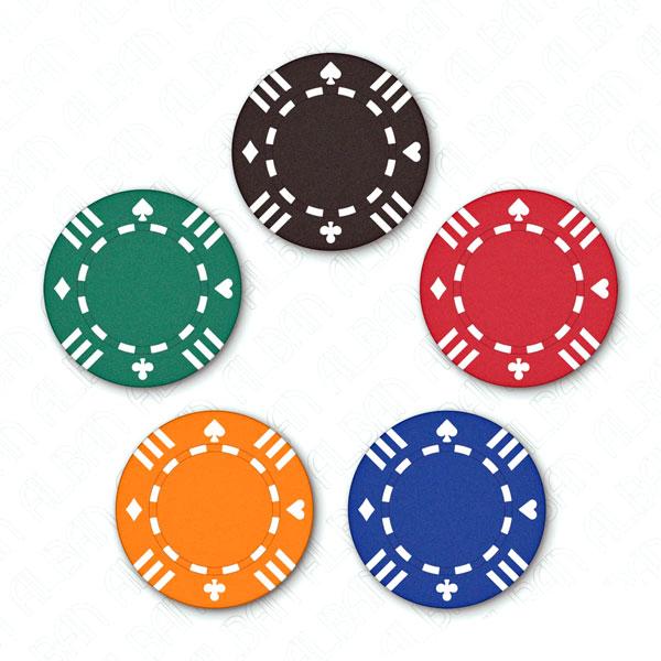 ポーカーチップ　大洋技研　アモス麻雀チップ（シール付)１００枚セット |  | 02