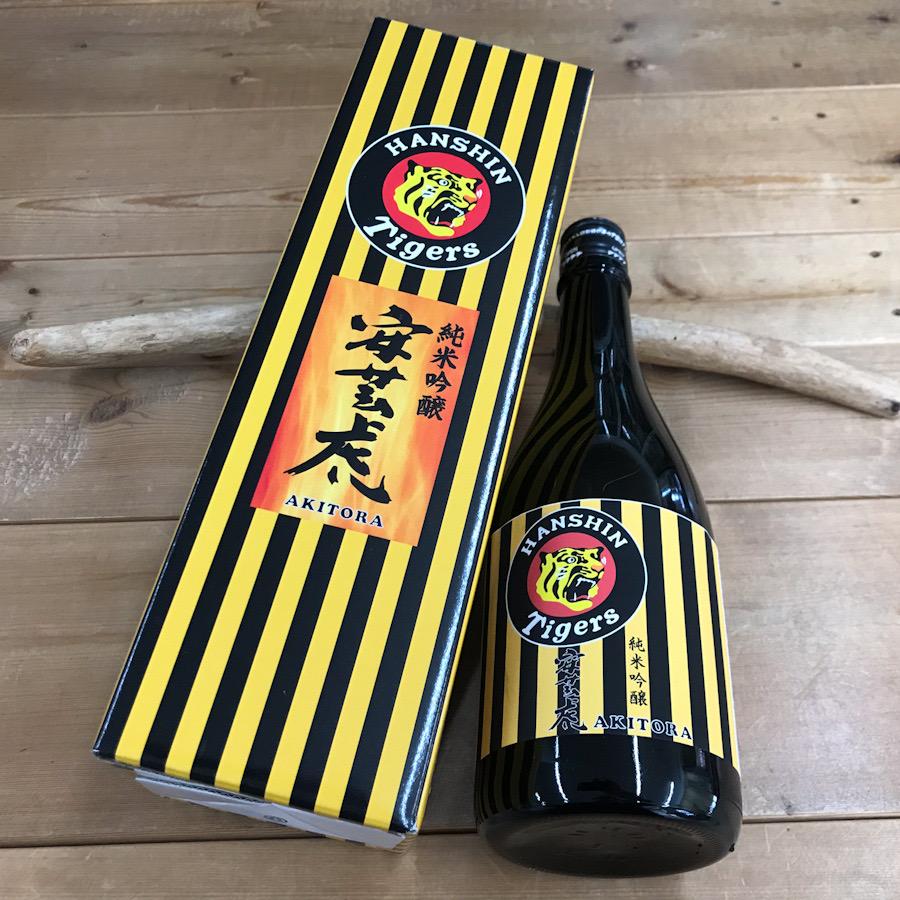 日本酒 高知 安芸虎 純米吟醸 タイガースラベル 720ml　（お歳 暮 冬ギフト お年賀）｜igossou-sakaya