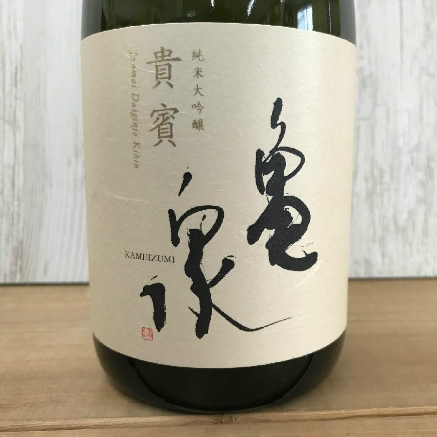 日本酒 高知 亀泉 純米大吟醸 貴賓 720ml　 | 