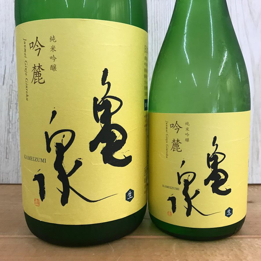 日本酒 高知 亀泉 純米吟醸 吟麓  生酒 1800ml |  | 08