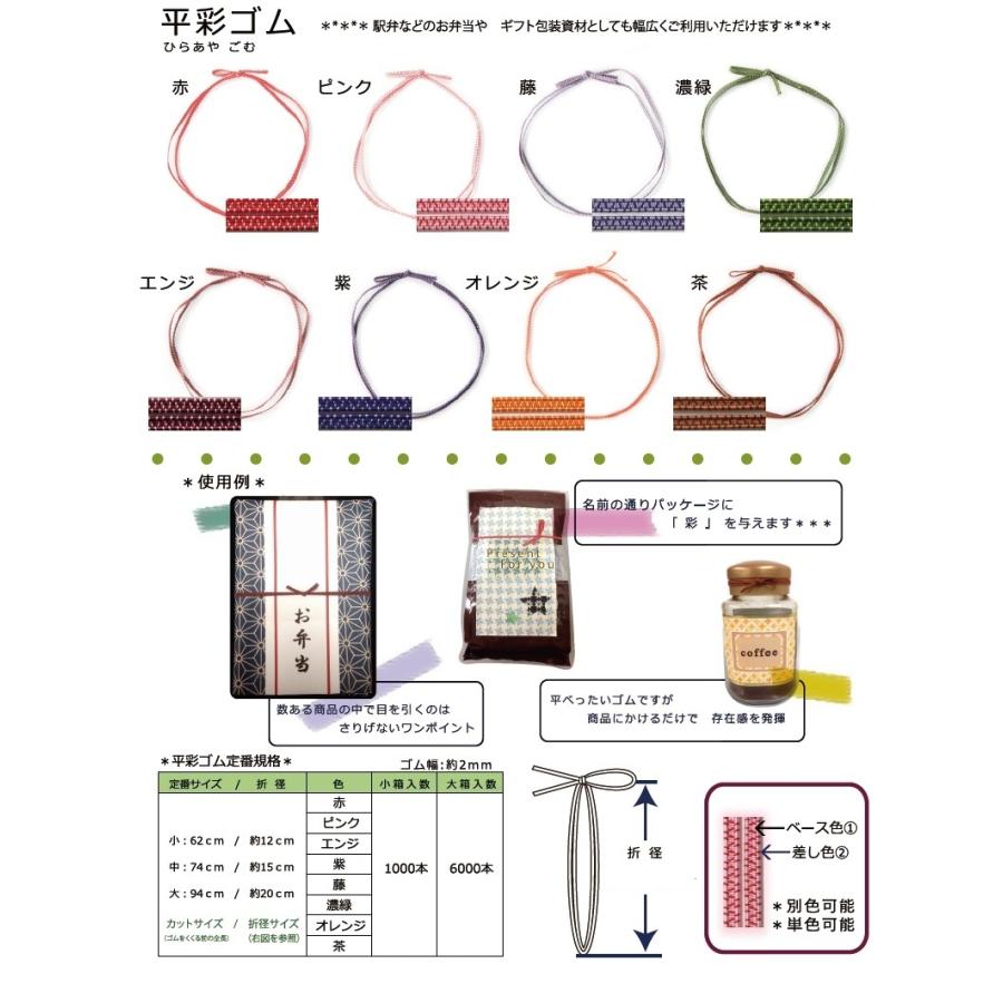 平彩ゴム 62cm 1000本1箱入り｜iguchi-co-ltd｜11