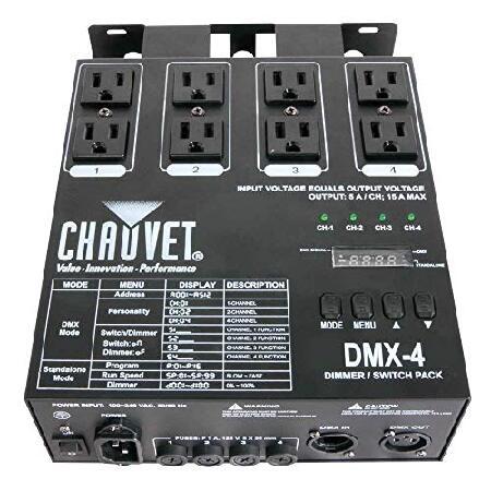 CHAUVET DJ LED Lighting, SILVER (DMX-4)