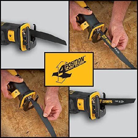 DEWALT　20V　MAX*　Saw,　Compact,　XR　Reciprocating　Tool　Only　(DCS367B)