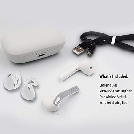 人気が高まる Maxell Jelleez True Wireless Bluetooth 5.0 Earbuds + Rubberized Charging Case ＆ Earbuds - Secure Comfort Fit - IPX4 Sweat Resistance - 9-Hr Playtime