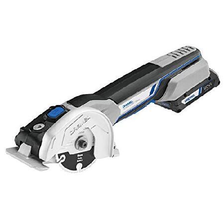 Dremel　US20V-02　Compact　Saw　Flush　Cutting,　20V　Kit　Storage　Saw,　RPM　Compact　＆　for　15,000　with　Cordless　Ideal　Circular　Batteries,　(2)　Charger　Bag,　P