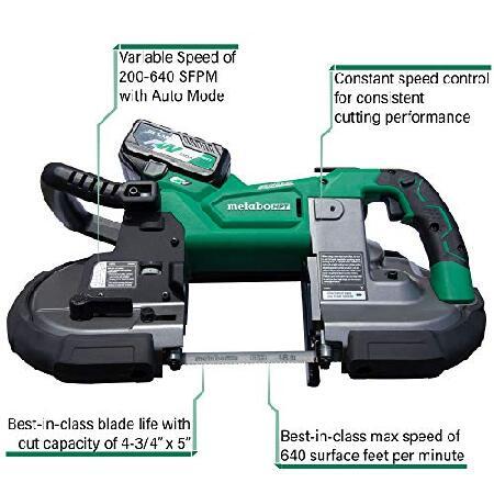 Metabo　HPT　36V　Speed　Cut　Saw　Deep　Variable　Capacity　CB3612DA　Kit　MultiVolt(TM)　Cordless　Band