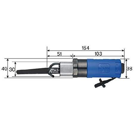 エスピーエアー(SP)　ミニレシプロソー　切断能力:鉄板2mm　SP-7620