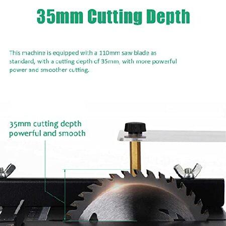 Mini　Table　Saw,Multifunctional　Tablesaw　Bench　w　Mini　Table　Saw　Adjust　Saw　Cutter　Electric　Saws　Ruler　Tablesaw　Portable　Speed　Power　Sliding　for　to　Saw