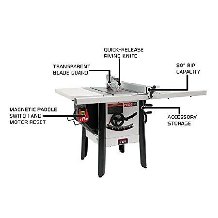 JET　JPS-10　115V　Mobile　JET　Wings　30&quot;　＆　ProShop　Base　Table　＆　JMB-UMB　＆　Steel　Saw　＆　Universal　(708118)　with　with　(725004K)