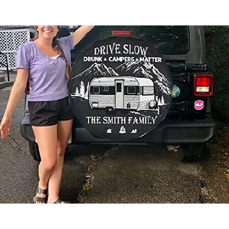 Personalized　Name　Drive　Cover,　Camera　Tire　Slow　Spare　Tire　Camper　Without　Spare　Hole,　Campers　Backup　Cover　or　Drunk　Camping　Tire　Co　Camper　Matter　with