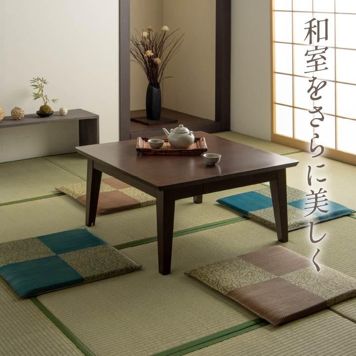 イケヒコ い草座布団 5枚組 国産 片面捺染 五右衛門 55×55cm 5枚セット