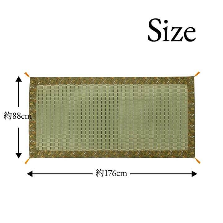 仏前ござ 国産い草 御前茣蓙 松川 約88×176cm 日本製 御前ござ ゴザ
