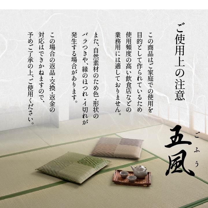 イケヒコ い草座布団 5枚組 国産 五風 55×55cm 5枚 セット 日本