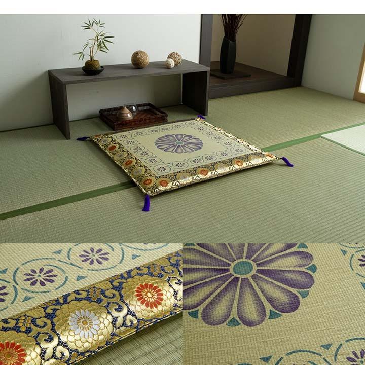 仏前座布団 い草御前座布団 畳 来客 仏壇 仏間 仏具 HAGiHARA（萩原） アウトレット い草 御前座布団 座布団 70×70cm