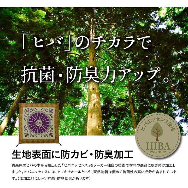 イケヒコ 仏前座布団 い草御前座布団 三千院(さんぜんいん) 70×70cm