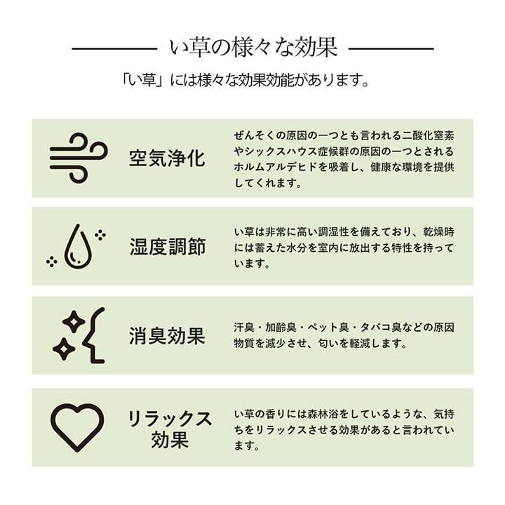 い草カーペット 花ござ ルネ 本間 8畳 い草ラグ おしゃれ 上敷き ゴザ 茣蓙 畳 カバー イ草 敷物 井草 イグサ ラグ ラグマット 夏 夏用 ござ 和室 洋室_5