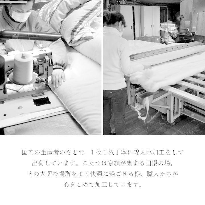 イケヒコ こたつテーブル セット 正方形 選べるこたつ布団3点セットIT