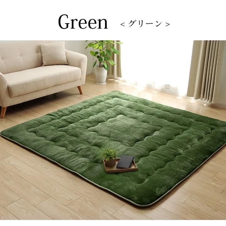 イケヒコ こたつ敷き布団 長方形 撥水6層フラン 約190×240cm 厚手 