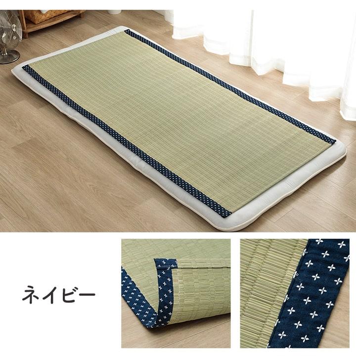 イケヒコ い草シーツ 寝ござ 国産 シングル リルマ 88×180cm 寝茣蓙 夏