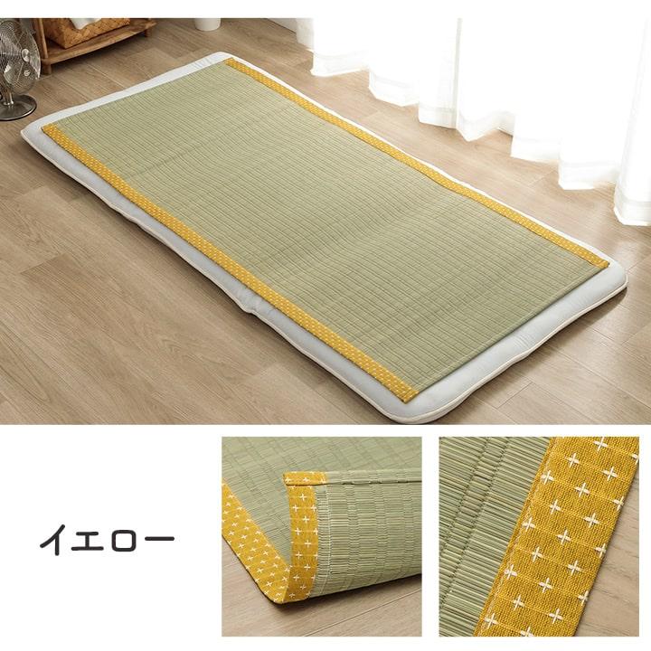 イケヒコ い草シーツ 寝ござ 国産 シングル リルマ 88×180cm 2枚組 寝