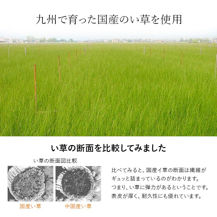 い草シーツ 寝ござ 国産 いやし セミダブル 約110×200cm イ草 シーツ 寝茣蓙 日本製 敷きパッド 敷パッド ゴムバンド付き 寝汗対策 寝具 快適 夏用｜igusakotatu｜04