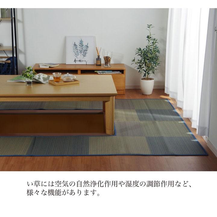 い草ラグ長方形イケヒコ191✕300cm特大かおり イケヒコ 掘りごたつ用カーペット 夏用 い草ラグ 4畳 DXピア 191