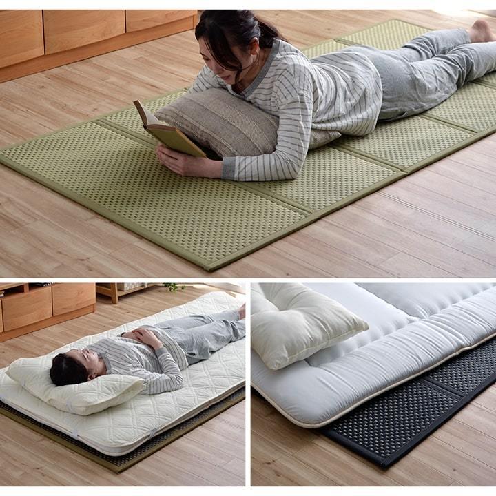 イケヒコ 畳マットレス シングル 純国産 日本製 ユニット畳