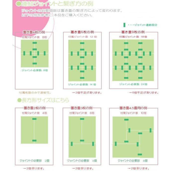 置き畳 ユニット畳用 ジョイント 和のくつろぎ 滑りにくいエストラマ