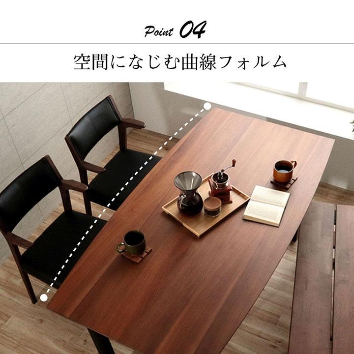ダイニングテーブル セット ベンチ ネモ ダイニング4点セット 80×180cm