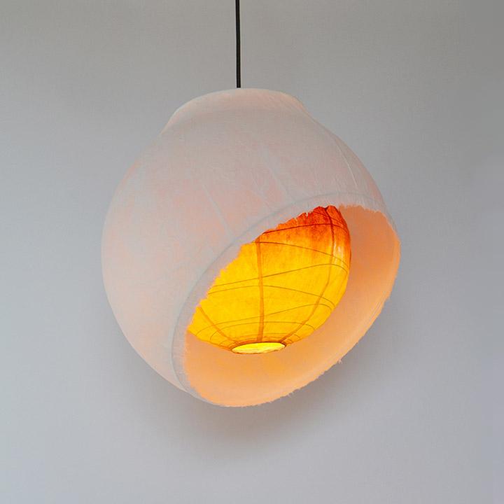 和紙照明 moon 45×45×45cm 照明 おしゃれ 和風照明 和紙 提灯 和風