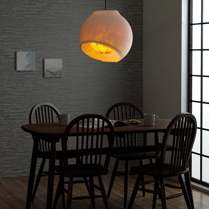 和紙照明 moon 45×45×45cm 照明 おしゃれ 和風照明 和紙 提灯 和風