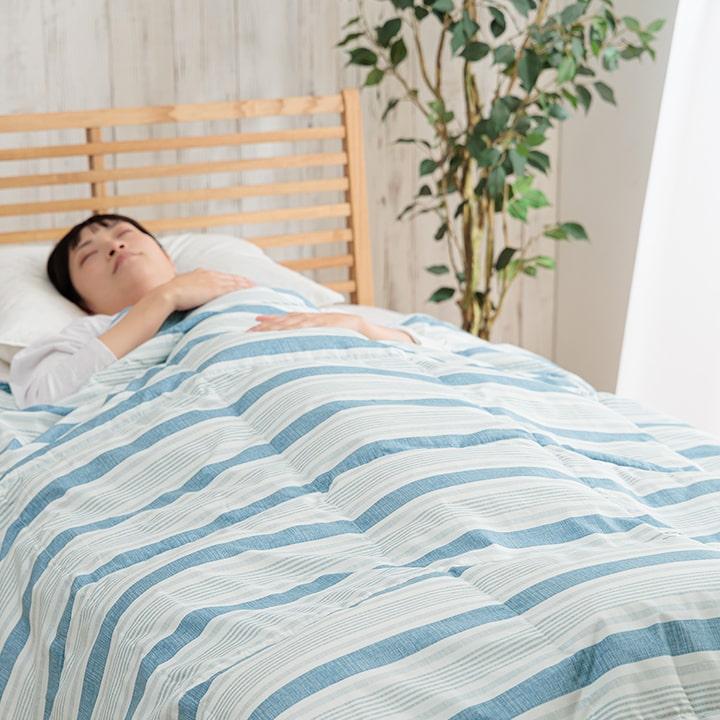 ETRO ダウン肌がけ布団 ダウンケット 西川 シングル 羽毛布団 羽毛ふとん 肌掛布団 肌掛け