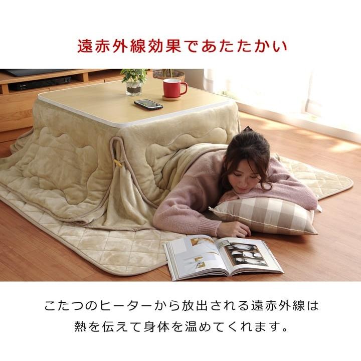 木目リバーシブルこたつ ニトリ（NITORI） リバーシブルこたつ(NR02 MBR/BK) : ニトリ Yahoo!店