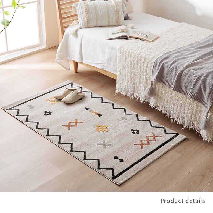 イケヒコ ラグ カーペット 3畳 ウィルトン織ラグ ネカル 約200×250cm