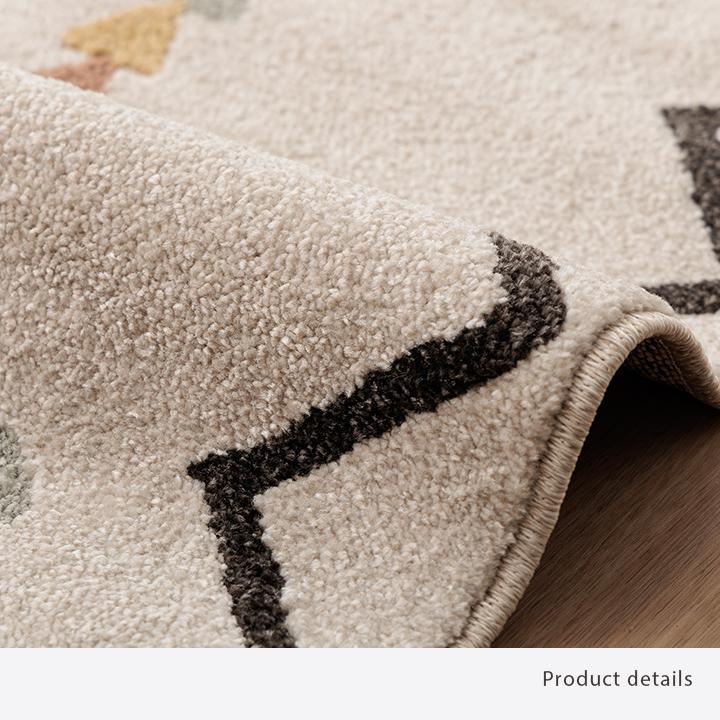 イケヒコ ラグ カーペット 3畳 ウィルトン織ラグ ネカル 約200×250cm