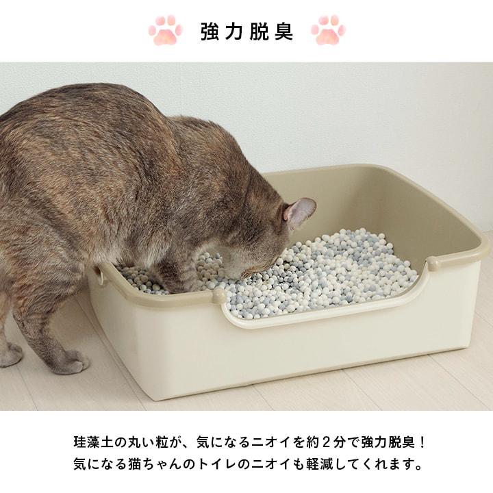 猫砂 珪藻土 ネオプラスサンド プレミアム 2L 乾燥 消臭 脱臭 抗菌