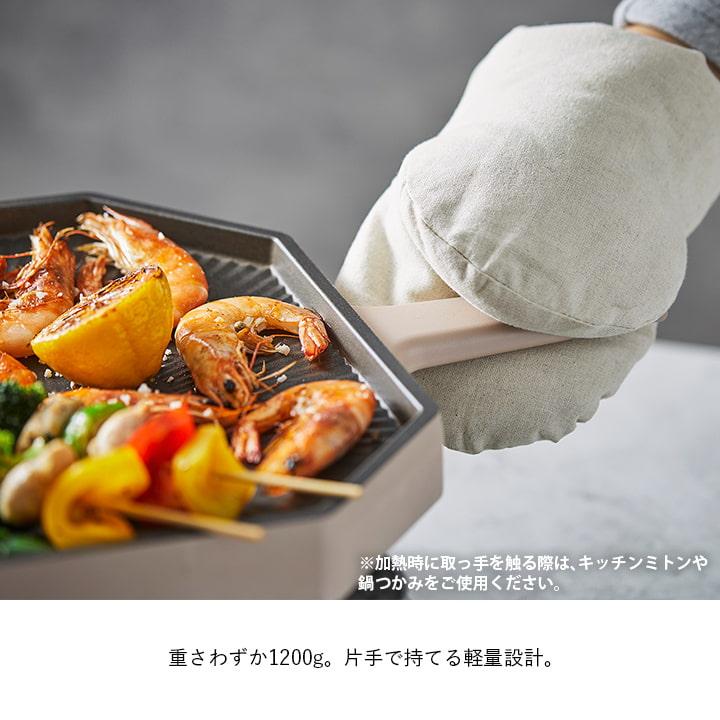 グリルパン おしゃれ 韓国 Dr.HOWS Palette パレット 8角形 28cm