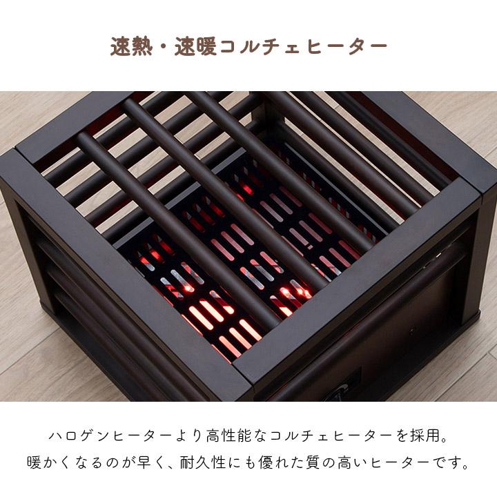 こたつ 30×30 cm ポリエステルカバー付き　一人用 こたつ 30×30 cm ポリエステルカバー付き 一人用
