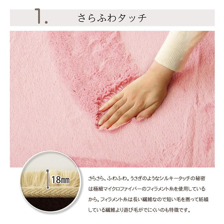 ホットカーペット セット 丸型 円形 フィリップ ラグ 185cm 電気