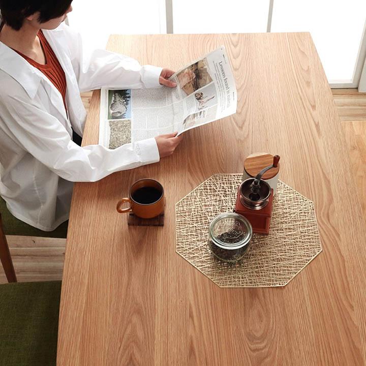 サンコウ ダイニングテーブル 無垢 8人掛 ネモ 80×220cm 8人掛け 無垢