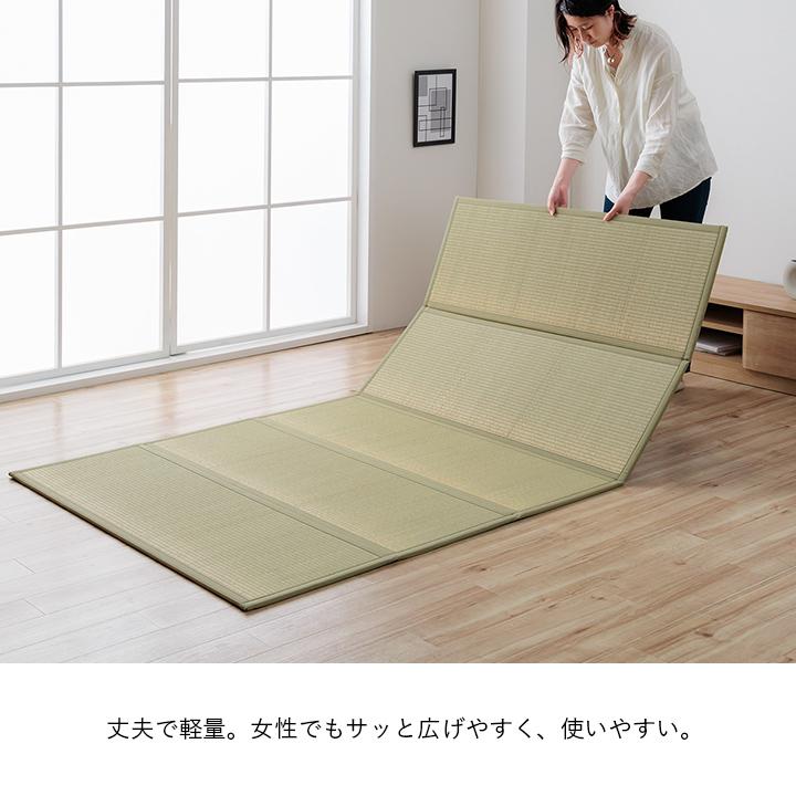 い草マットレス セミダブル 日本製 湿気対策 イケヒコ 置き畳 畳 マット フローリング 畳マットレス セミダブル