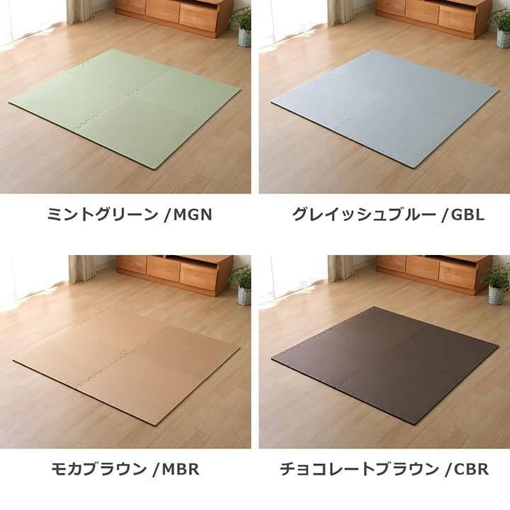 EVAジョイントマット 大判 16枚セット 約3畳 約60×60×1.0cm カーペット ラグ ラグマット 防音 マット キッズ 子供部屋 プレイマット(IT-tm)｜igusakotatu｜26